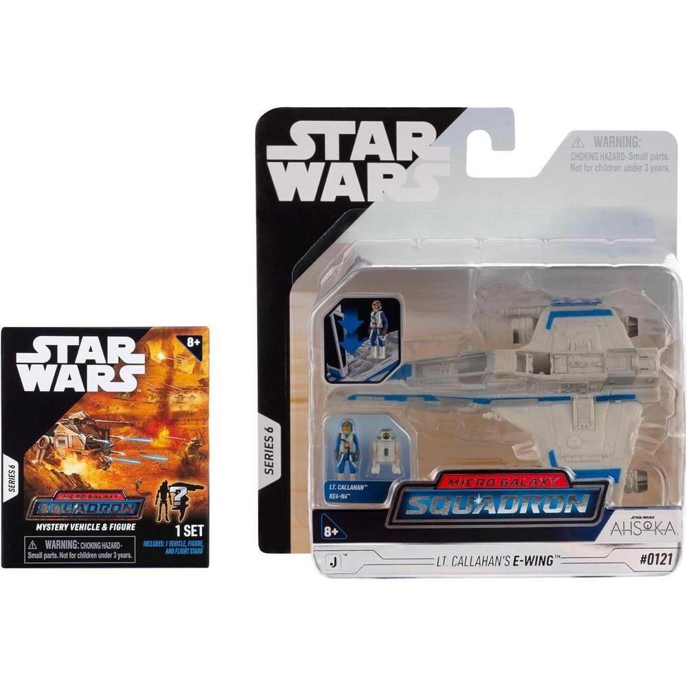 Star Wars Micro Galaxy Squadron Lt. Callahan's E-wing Bundle con Accesorios (exclusivo de Amazon)