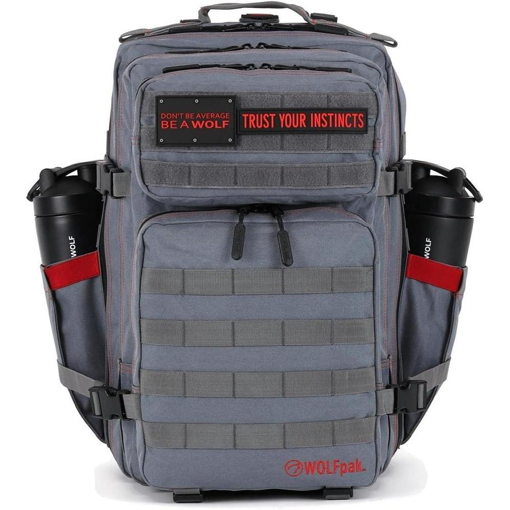 WOLFpak 45L Backpack (Anvil Gray) Camping, Hiking, Gym Backpack