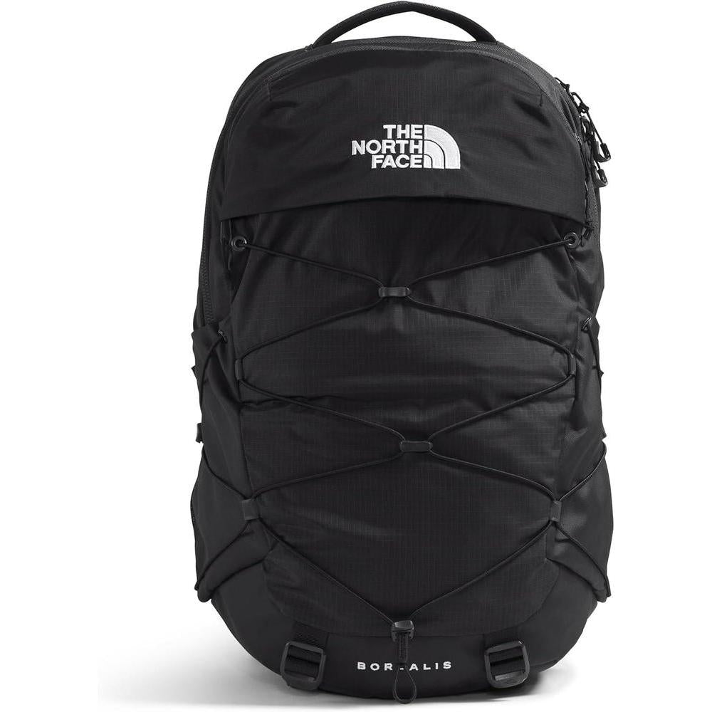 THE NORTH FACE Borealis Commuter Laptop Backpack | Water Repellent Finish, 16" Laptop Sleeve, Large Main Compartment for Everyday Carry, TNF Black/TNF Black-NPF, One Size