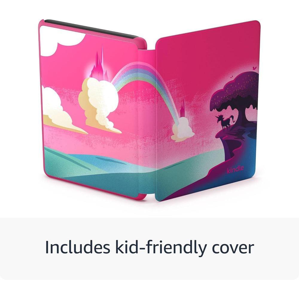 Amazon Kindle Kids 16GB - Reemplazo incluido, libros sin publicidad, pantalla sin reflejos, giros de página rápidos - Unicorn Valley