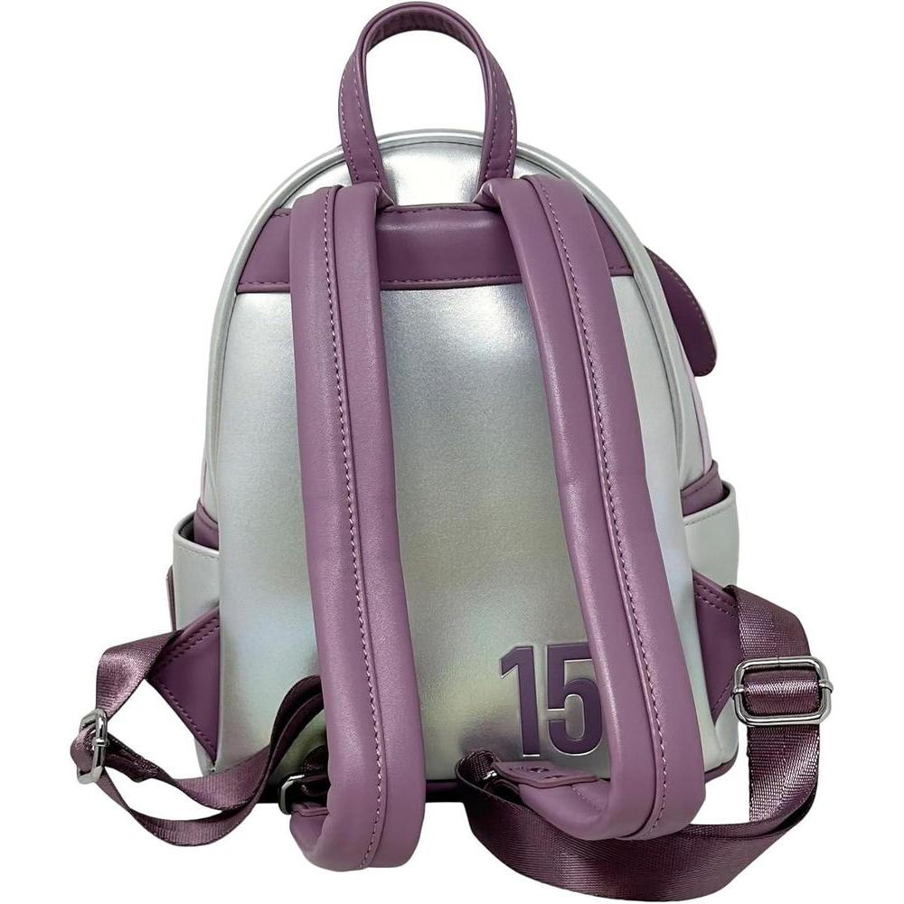 Loungefly Pokemon Mewtwo Cosplay - Bolso de hombro con doble correa para mujer, Púrpura, Casual