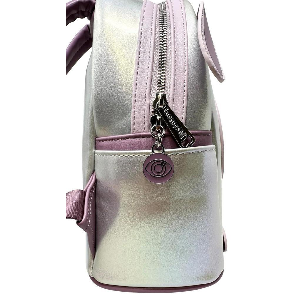 Loungefly Pokemon Mewtwo Cosplay - Bolso de hombro con doble correa para mujer, Púrpura, Casual