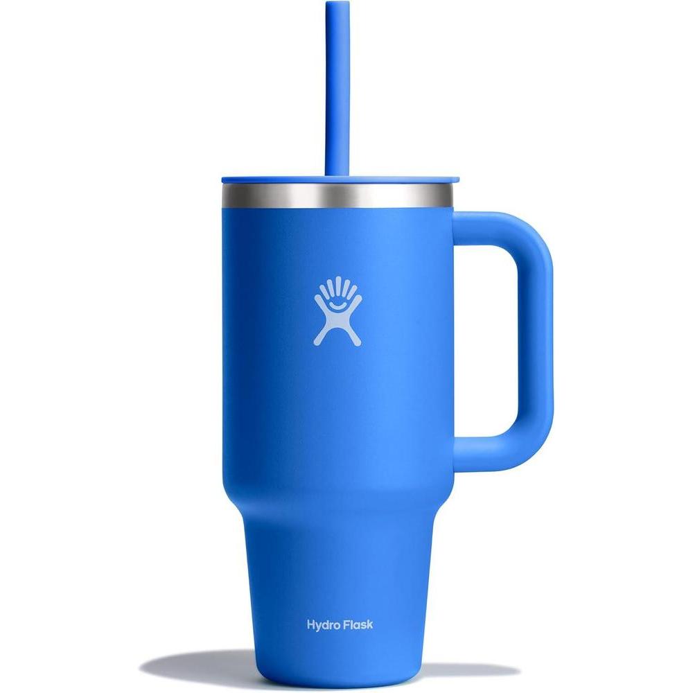Hydro Flask Travel Tumbler Stainless Steel Insulated Cup with Lid and Straw for Cold Water and Drinks for Sports, School, Work, Car, Travel and Weekends