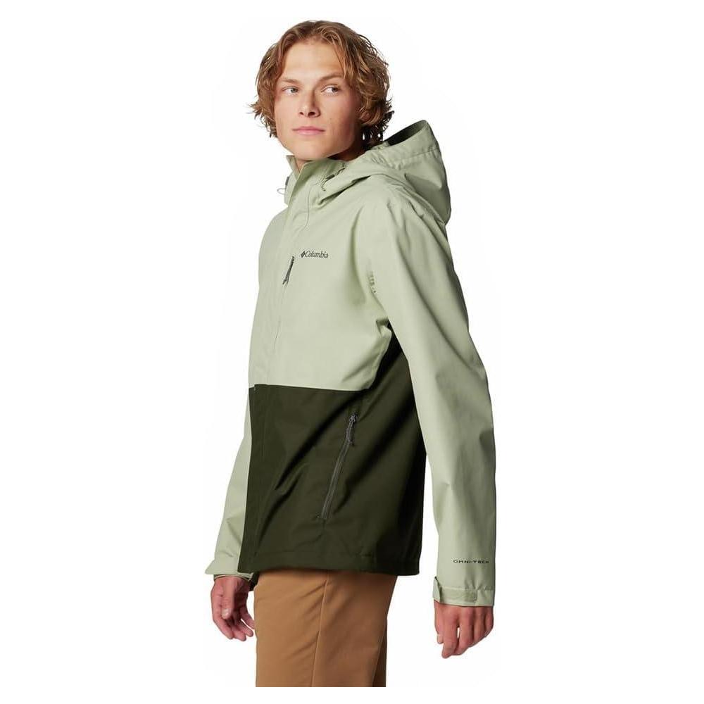 Chaqueta Deportiva Columbia para Hombre, Modelo Hikebound II, Impermeable y Transpirable con Capucha