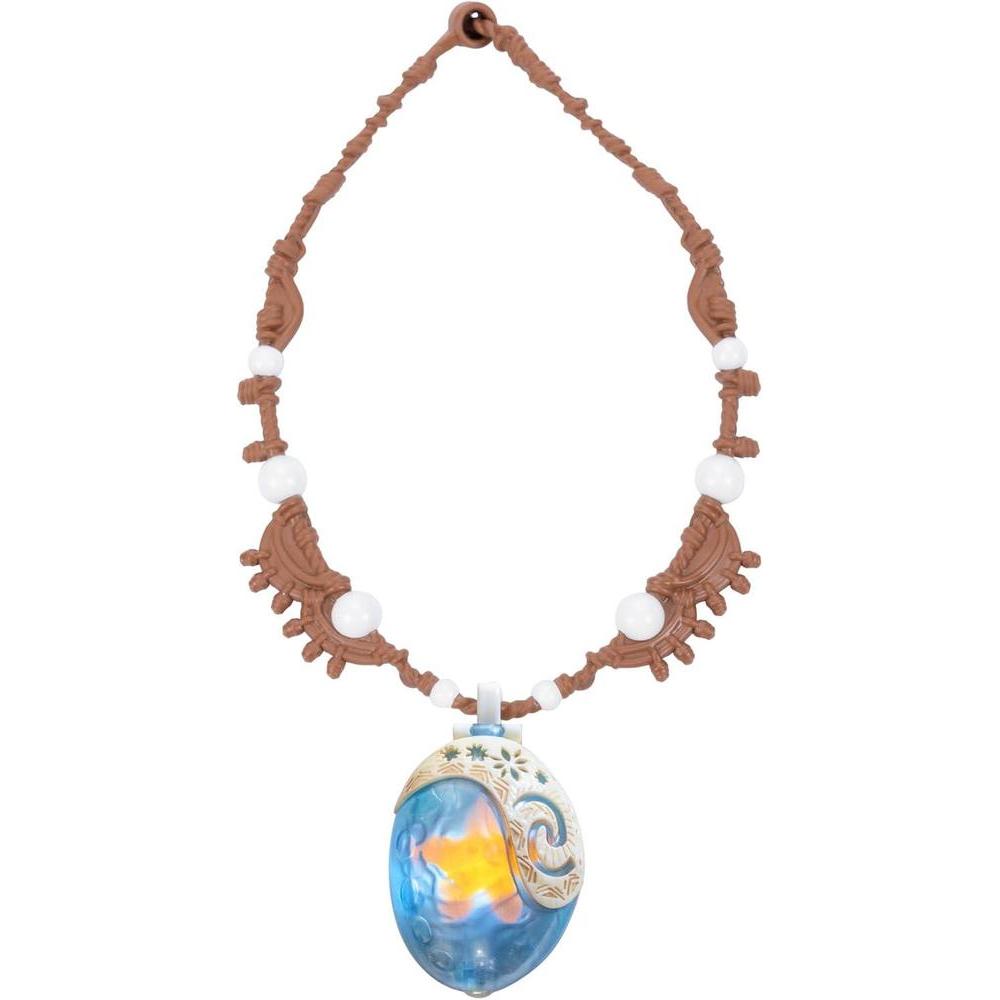 Disney Moana 2 Moana's Necklace Magical Sea Shell Star Light-Up Necklace for Girls Role Play and Dress Up, Officially Licensed, Great Birthday & Holiday Gift