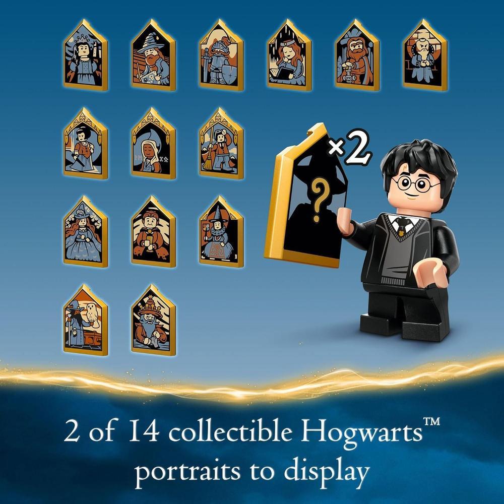 LEGO Harry Potter Castillo de Hogwarts: juego de clase de pociones, coleccionable con 4 minifiguras, idea de regalo mágica