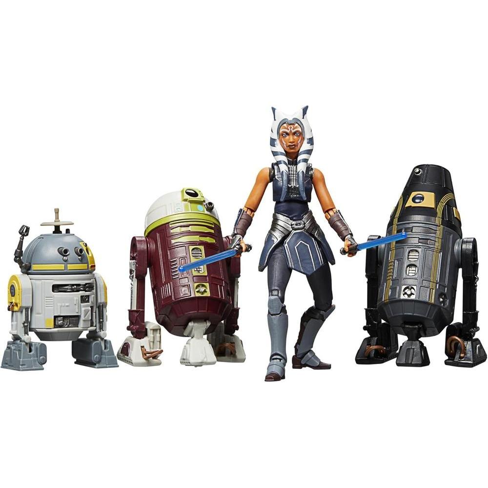 STAR WARS The Vintage Collection Escape from Order 66, The Clone Wars, Ahsoka Tano & Droids 3.75 Inch Collectible Action Figure 4-Pack (Amazon Exclusive)