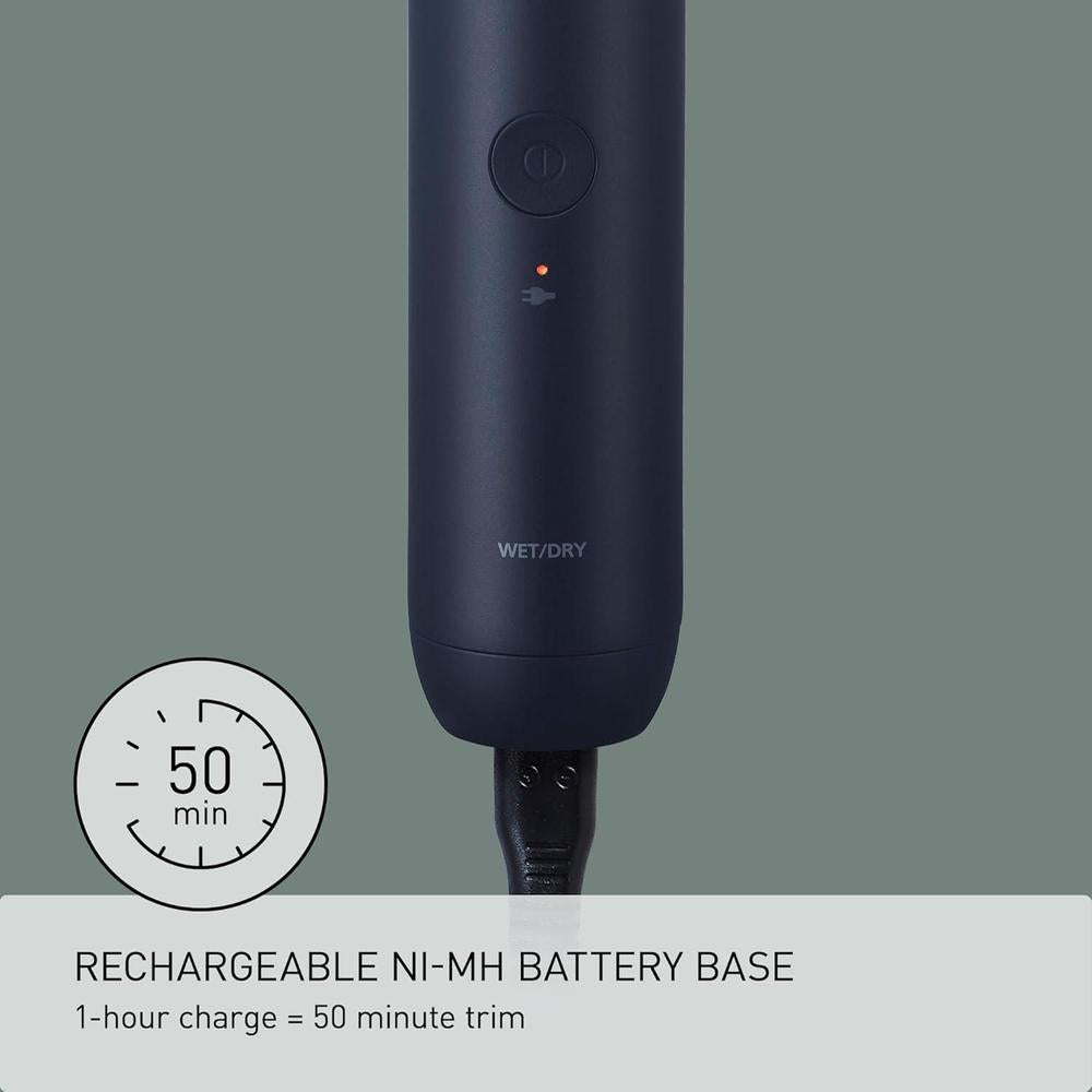 Panasonic Recortadora eléctrica multiforma para barba y cabello con sistema avanzado de cuchillas, impermeable para uso en húmedo y seco