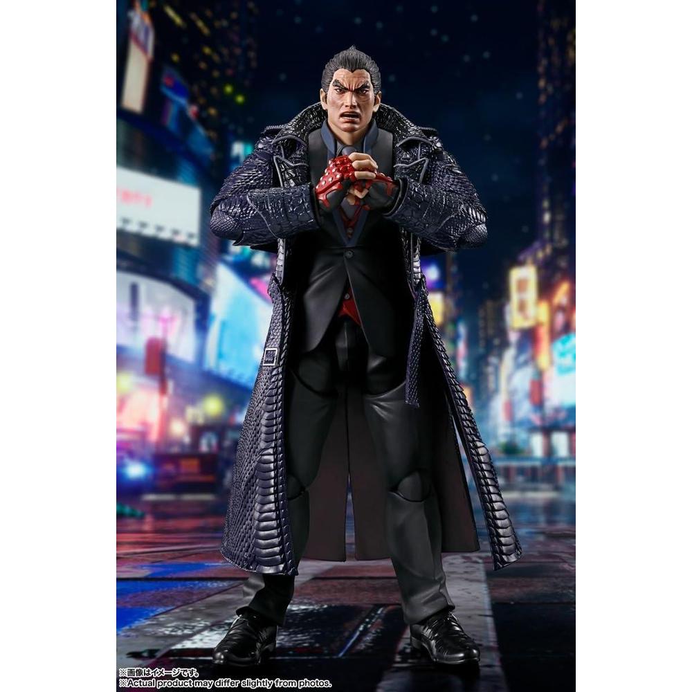 TAMASHII NATIONS - Tekken 8 - Figura de acción de Kazuya Mishima de Bandai Spirits S.H.Figuarts