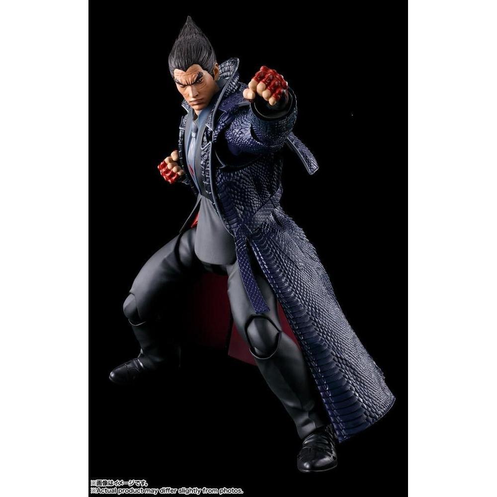 TAMASHII NATIONS - Tekken 8 - Figura de acción de Kazuya Mishima de Bandai Spirits S.H.Figuarts