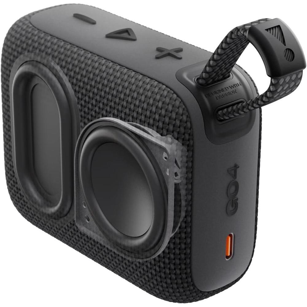 Bocina JBL Go 4 Bluetooth ultraportátil, impermeable, a prueba de polvo, sonido Pro con graves, batería de 7 h