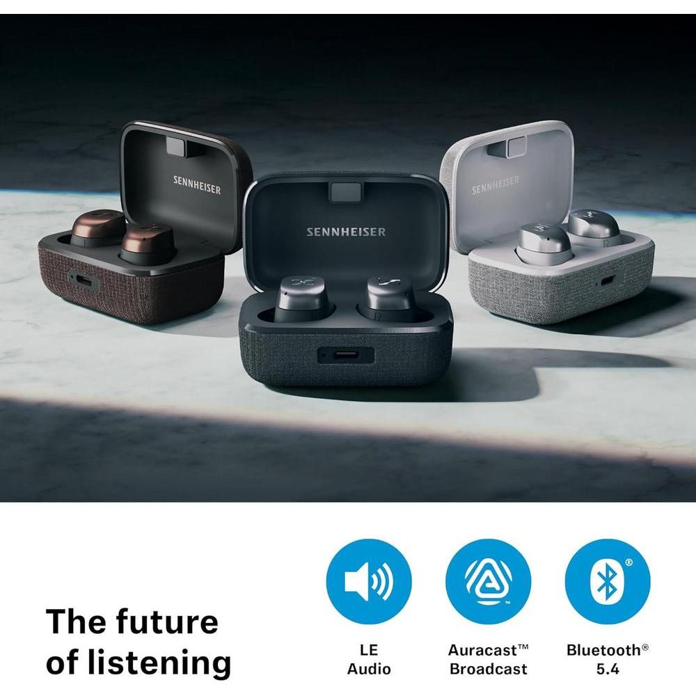 Auriculares Sennheiser MOMENTUM True Wireless 4 Bluetooth ANC 30 Horas Blanco