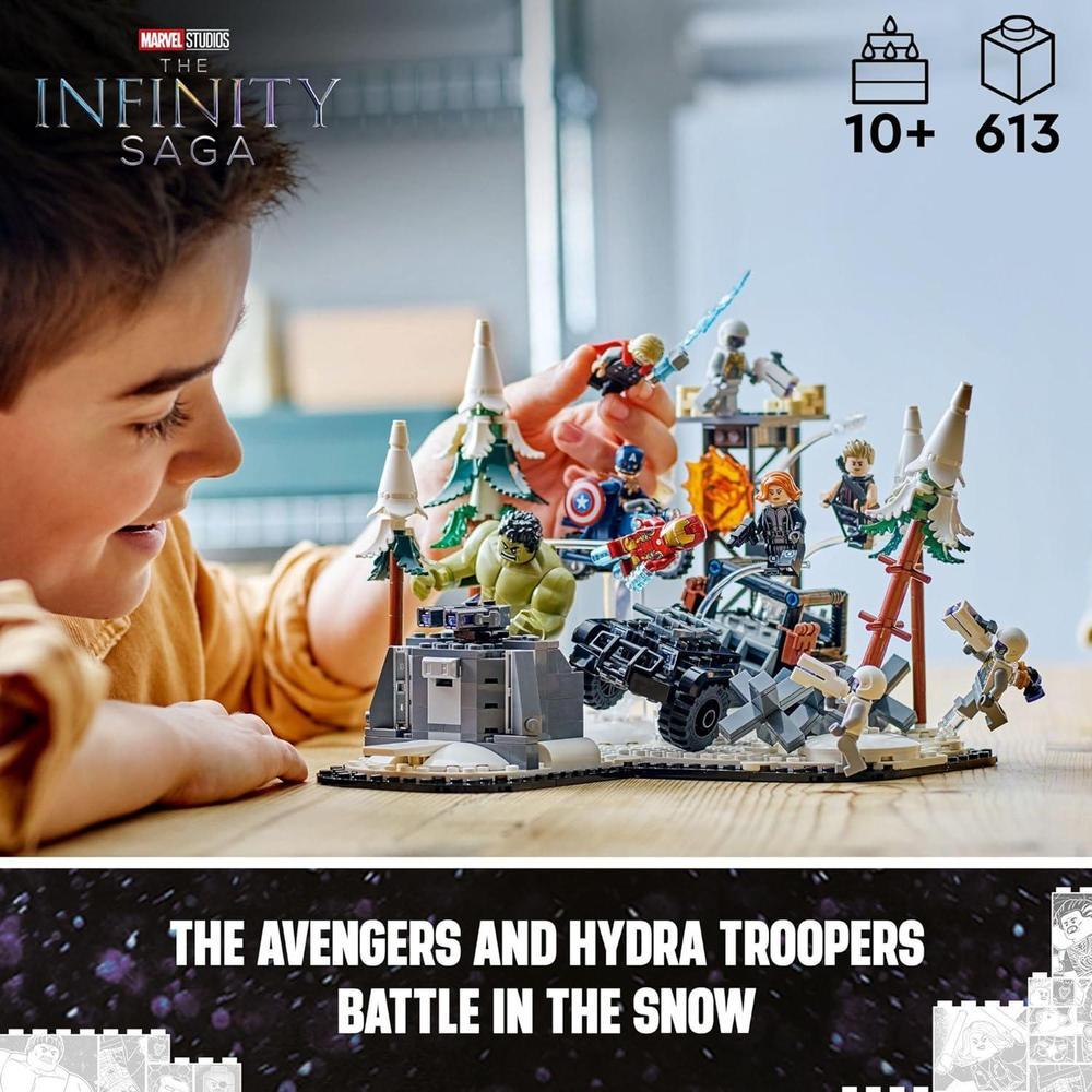 LEGO Marvel The Avengers Assemble: Age of Ultron - Juego de construcción para niños y niñas, a partir de 10 años, con 6 minifiguras