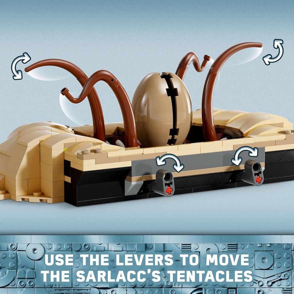 LEGO Star Wars: Retorno del Jedi - Skiff del Desierto y Pozo Sarlacc con Minifigura Aniversario de Nien Nunb