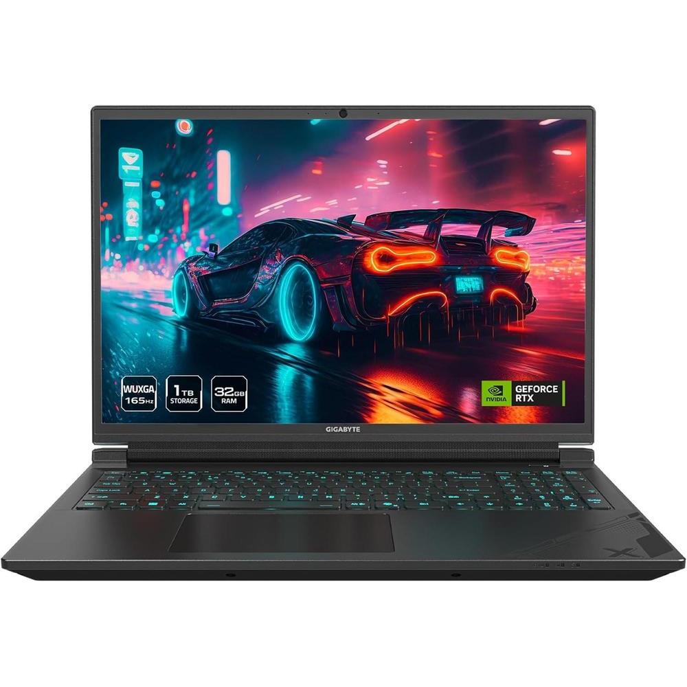 GIGABYTE - G6X (2024) Gaming Laptop - 165Hz 1920x1200 WUXGA - NVIDIA GeForce RTX 4060 - Intel i7-13650HX - 1TB SSD with 32GB DDR5 RAM - Win11 Home AD (G6X 9KG-43US864SH)