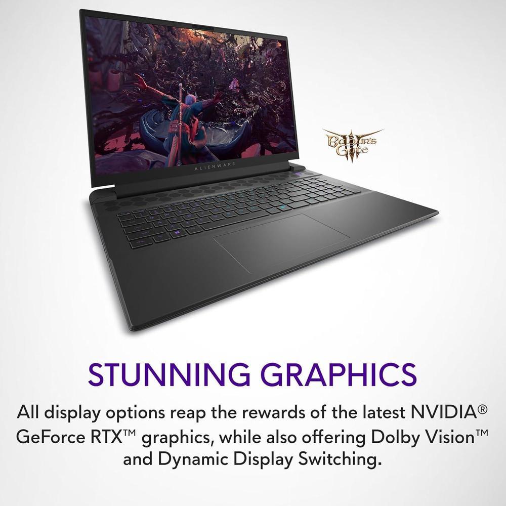 Alienware Portátil Para Juegos M18 R2 18" QHD+ 165Hz I9 32GB 1TB RTX 4080 Luna