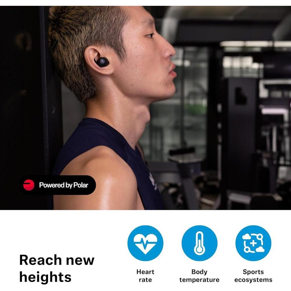 Auriculares Sennheiser Momentum Sport Con ANC Adaptativo, Rastreador Fitness, Ajuste Seguro, Batería Larga Duración