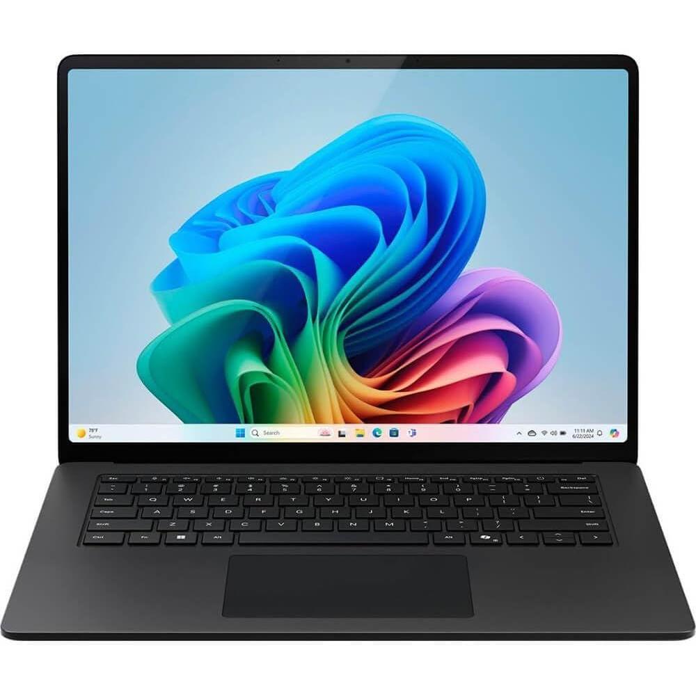 Microsoft Surface Laptop (2024), Windows 11 Copilot+ PC, 13.8" Touchscreen Display, Snapdragon X Elite (12 core), 32GB RAM, 1TB SSD Storage, Black