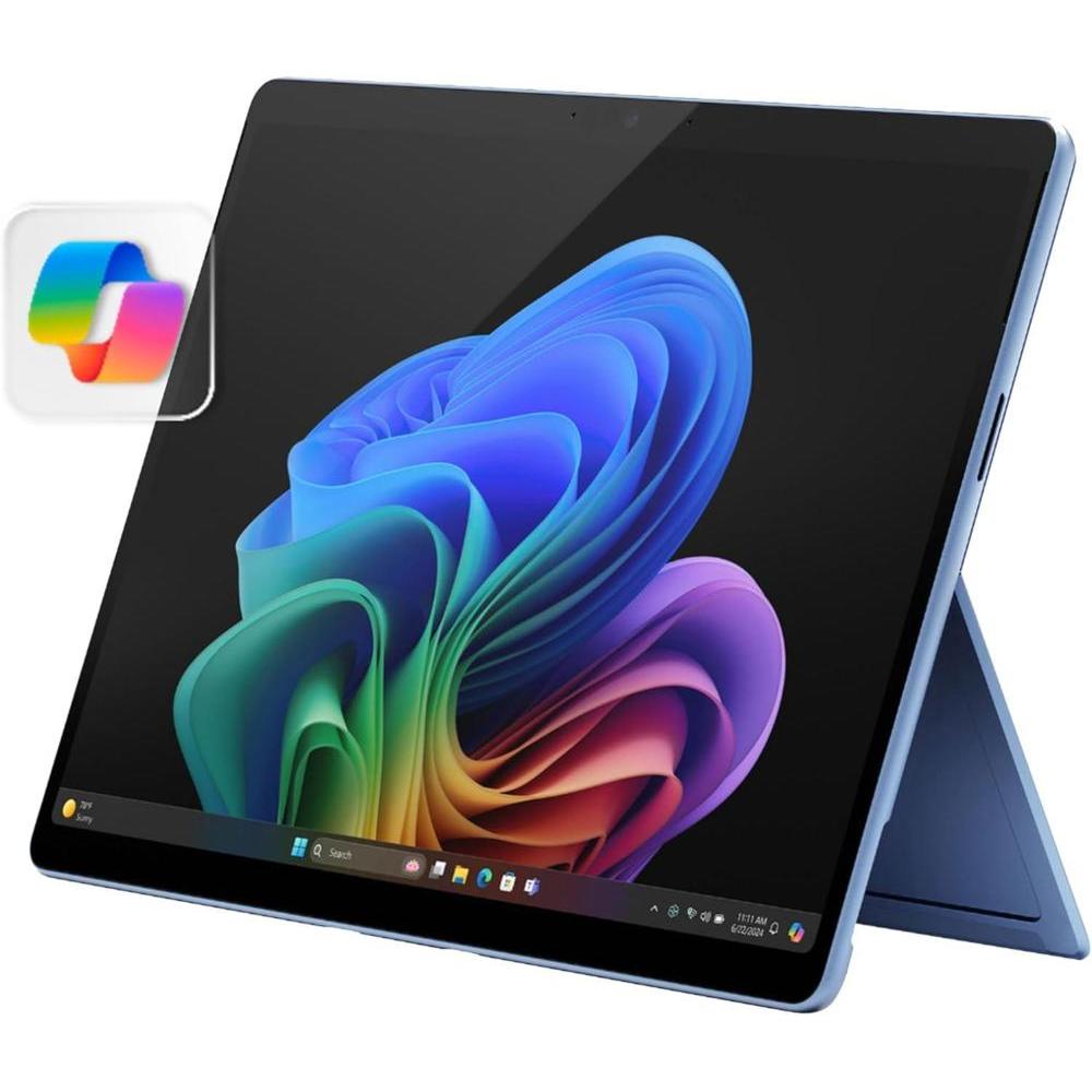 Microsoft Surface Pro 13" 2-in-1 Laptop/Tablet - Sapphire (512 GB) | Windows 11 Copilot+ | Snapdragon X Plus (10 Core)