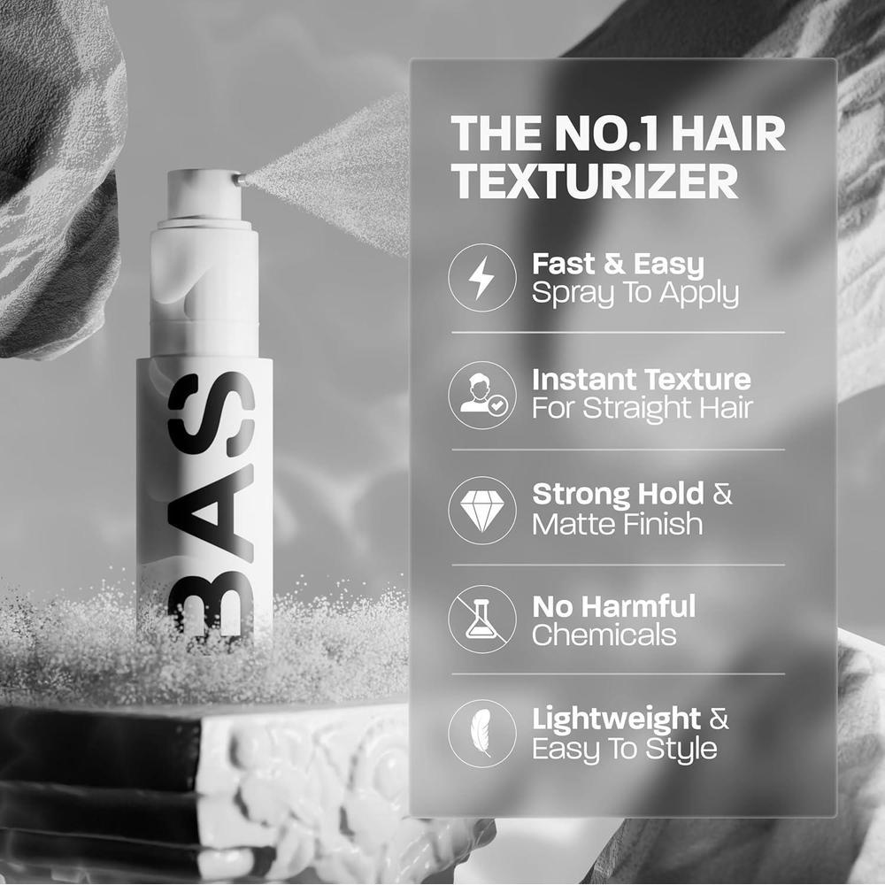 Polvo para texturizar cabello, ligero y volumizante, acabado mate. Ideal cabello corto a mediano, sin sulfatos ni parabenos