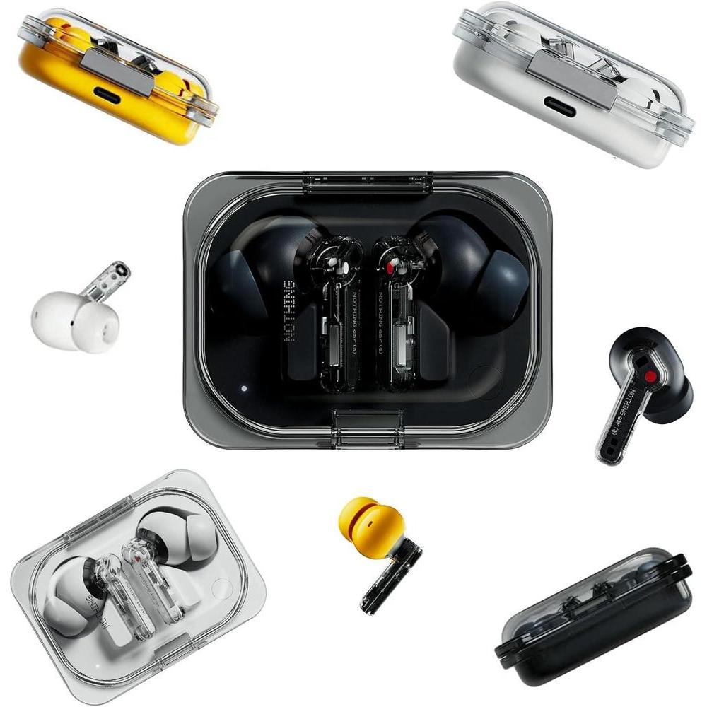 Nothing Ear (a) Auriculares Inalámbricos Integración ChatGPT Cancelación De Ruido Negro