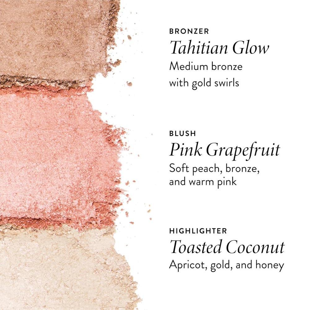 Paleta De Maquillaje Laura Geller Lift-n-Glow Trio - Iluminador, Rubor, Bronceador