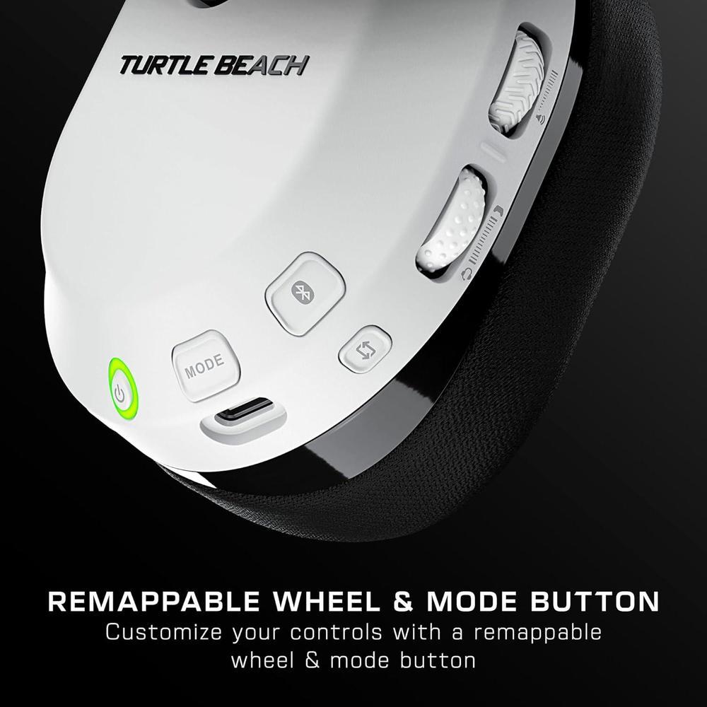Turtle Beach Stealth 600 Auriculares Inalámbricos Gaming Multiplataforma con Bluetooth y Micrófono Cancelación de Ruido, Blanco