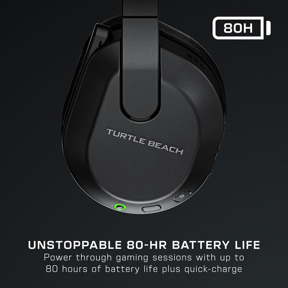 Turtle Beach Stealth 600 Gen 3 Wireless Multiplatform Amplified Gaming Headset con Micrófono Cancelación de Ruido AI - Negro