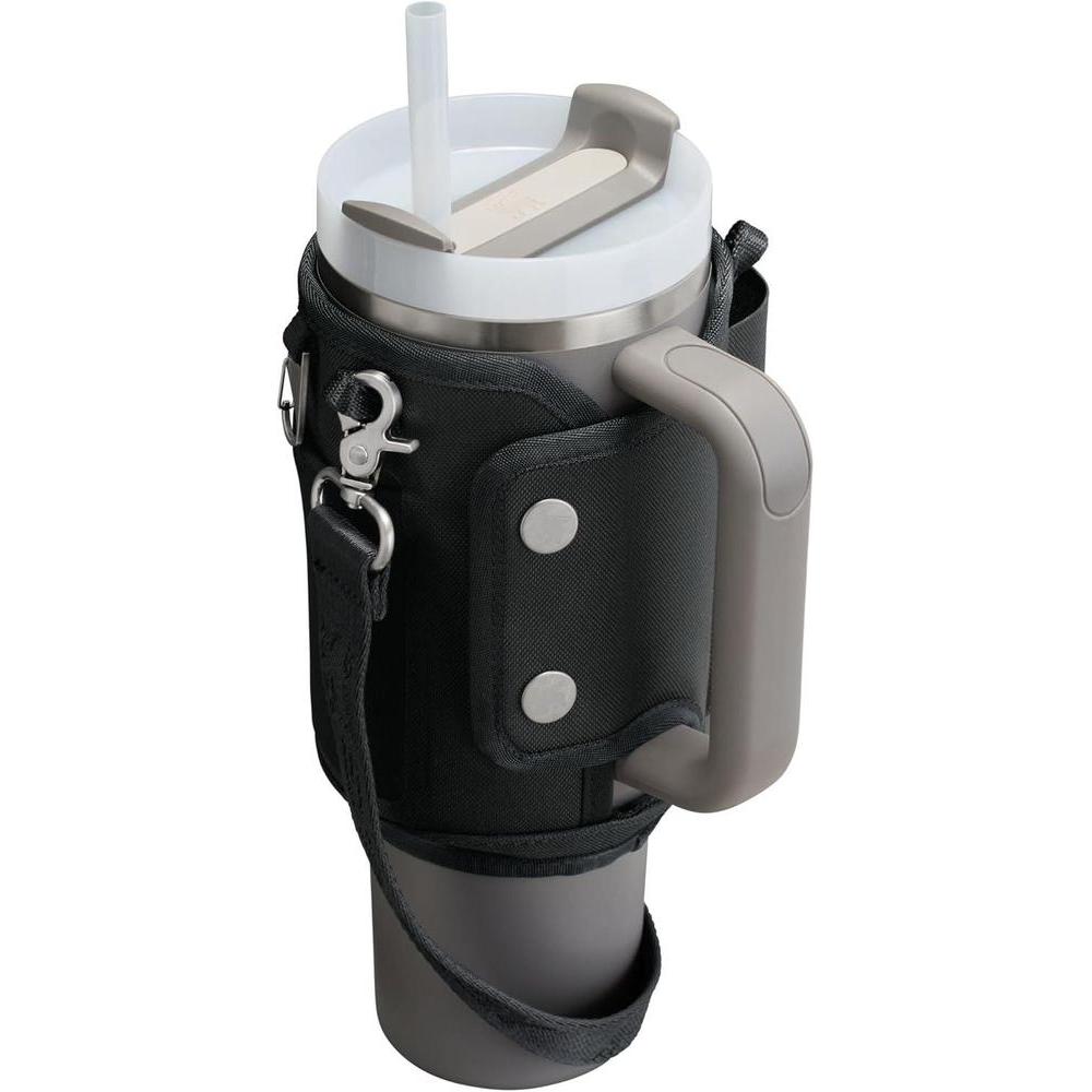 Stanley All Day Quencher Carry All con asa para transporte de vaso, bolsa cruzada con compartimientos y correa desmontable