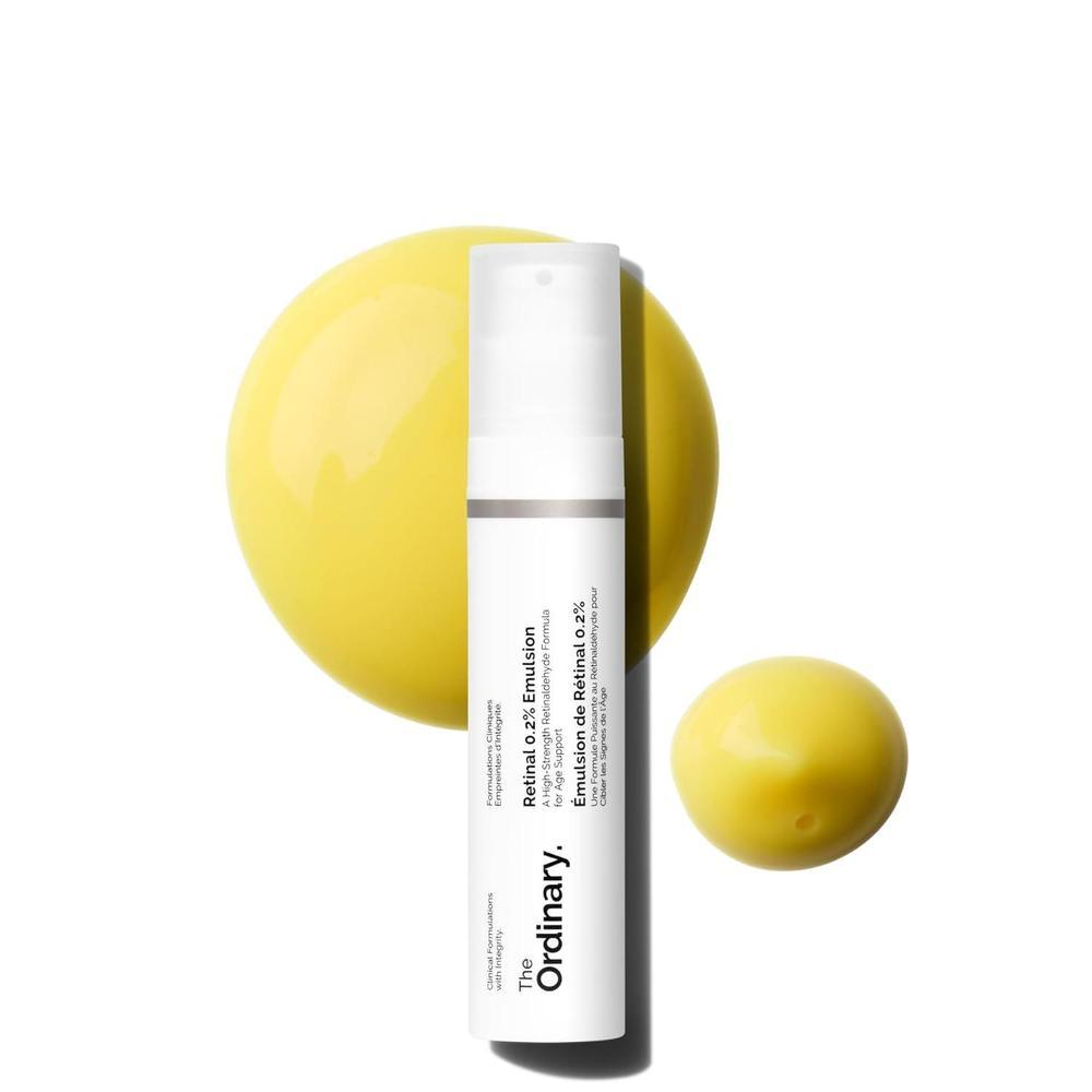 The Ordinary Retinal 0.2% emulsión, suero retinoide de alta resistencia para un apoyo antienvejecimiento avanzado, 0.5 onzas líquidas
