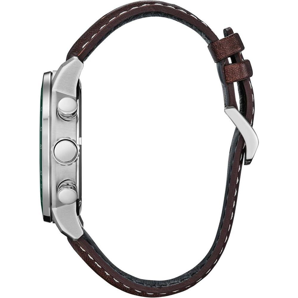 Reloj cronógrafo Citizen Eco-Drive Brycen para hombre, con caja de acero inoxidable y diseño deportivo contemporáneo