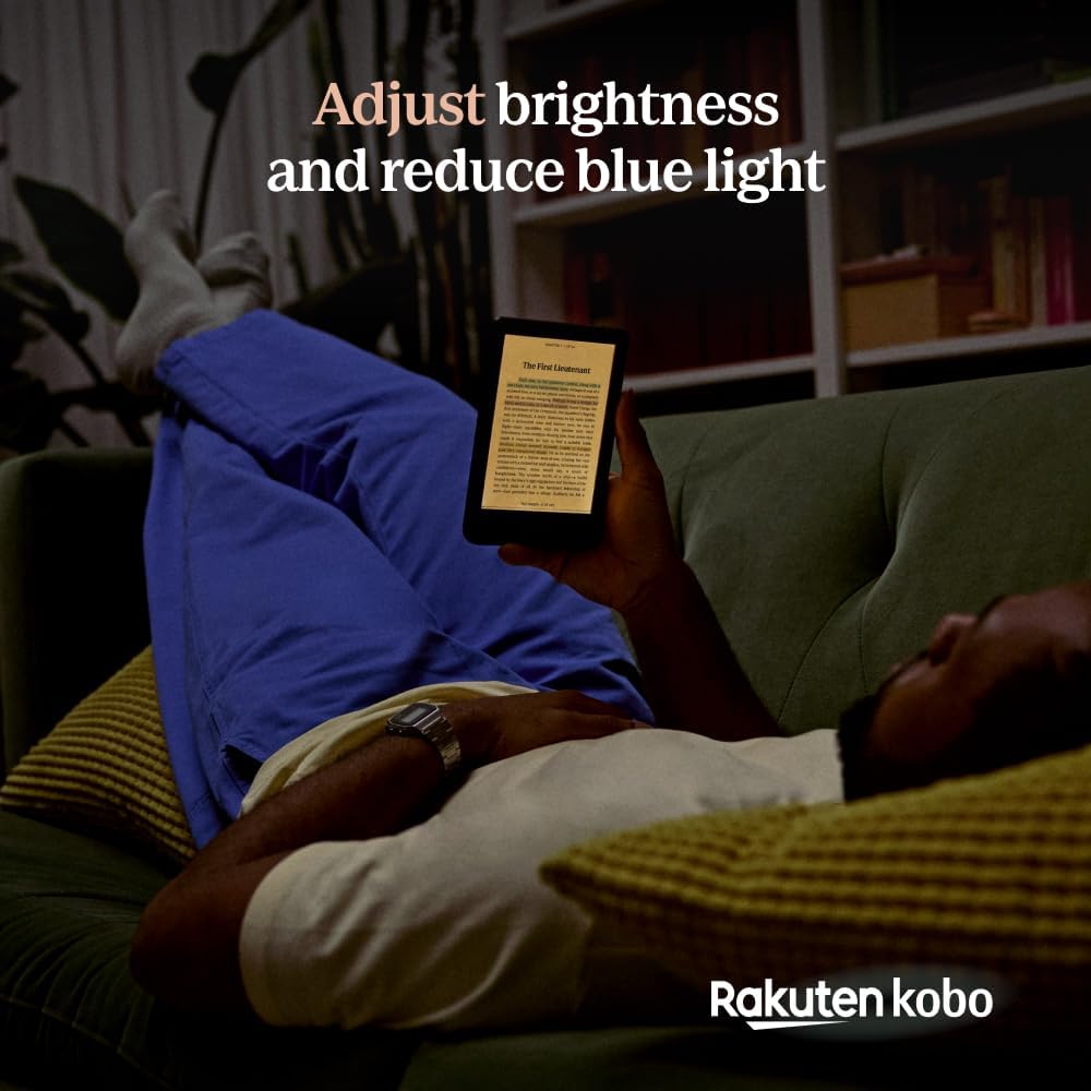 Kobo Clara Colour — eReader a Color 6" E Ink Kaleido 3, Resistente al Agua, 16GB, Negro