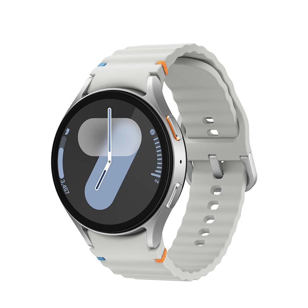 SAMSUNG Galaxy Watch 7 44mm Bluetooth AI Smartwatch w/Energy Score, Wellness Tips, Heart Rate Tracking, Sleep Monitor, Fitness Tracker, 2024, Silver [US Version, 1Yr Manufacturer Warranty]