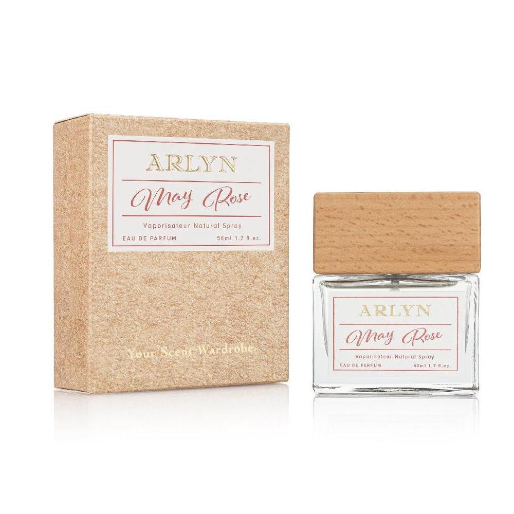 ARLYN May Rose Eau de Parfum - Perfume EDP para mujer, aroma duradero y vegano, sin sulfatos ni parabenos, no probado en animales