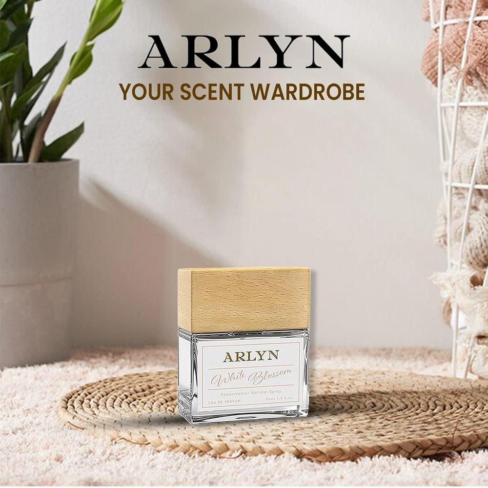ARLYN White Blossom Eau De Parfum Inspirado en G. Bloom, Perfume para mujer, fragancia de lujo, vegano, libre de crueldad