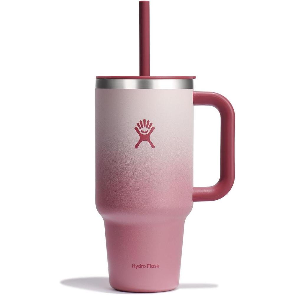 Hydro Flask Travel Tumbler Stainless Steel Insulated Cup with Lid and Straw for Cold Water and Drinks for Sports, School, Work, Car, Travel and Weekends