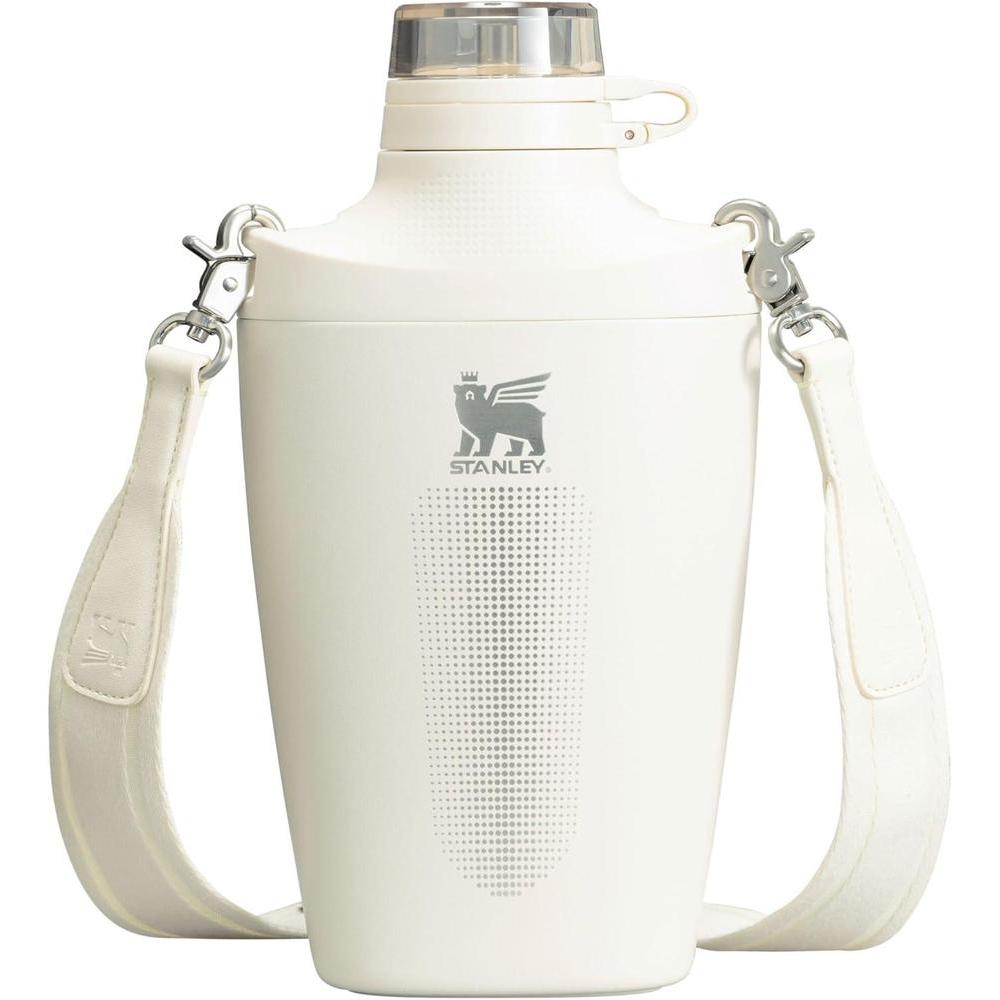 Stanley Cross Bottle | 23 oz Travel Bottle with Jacquard Strap | Leakproof Tritan Lid with Removable Straw | Recycled Stainless Steel | Double-Wall Vacuum Insulation