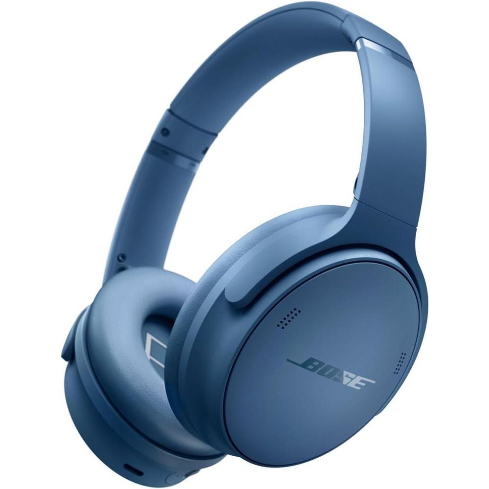 Bose QuietComfort Bluetooth Headphones, Wireless Headphones, Over Ear Noise Cancelling Headphones with Mic, Up to 24 Hours of Battery Life, Blue Dusk - Limited Edition Color