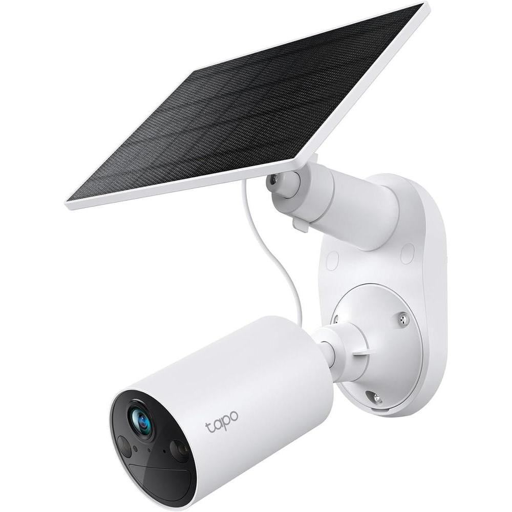 Tapo TP-Link SolarCam C402 Kit, Outdoor Battery Camera w/Solar Panel, Wireless, 1080P, Free Person/Vehicle Detection, SD/Cloud Storage, Color Night Vision, No Hub Needed, Works w/Alexa & Google Home