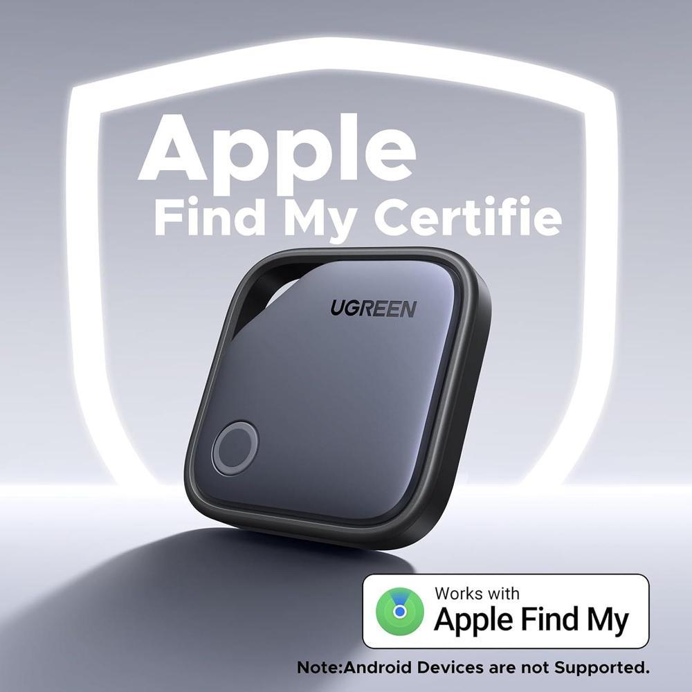 UGREEN FineTrack - Buscador inteligente compacto, con Apple Find My, batería de larga duración, diseño seguro y portátil