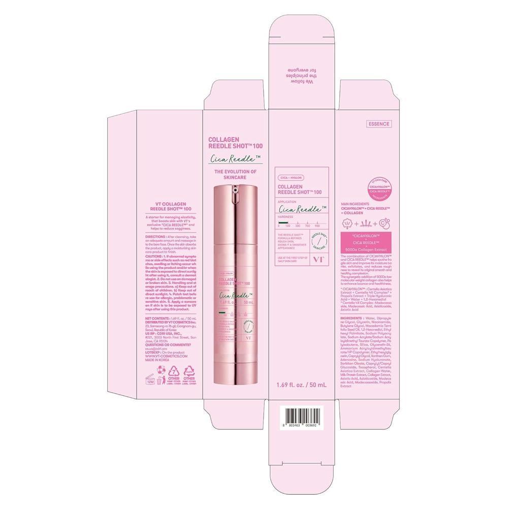 Vt Cosmetics Suero Reedle Shot 100 Con Colágeno 500Da+Microagujas 50ml