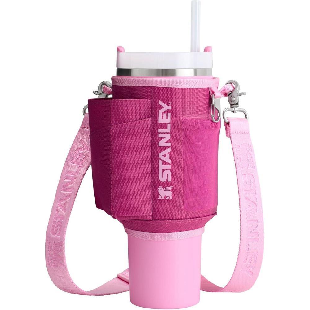 Stanley All Day Quencher Carry All for 40 oz Tumbler with Handle | Crossbody Bag with Phone Holder Pocket, Card Sleeve & Detachable Strap | Water Bottle Carrier Bag | BPA-Free |