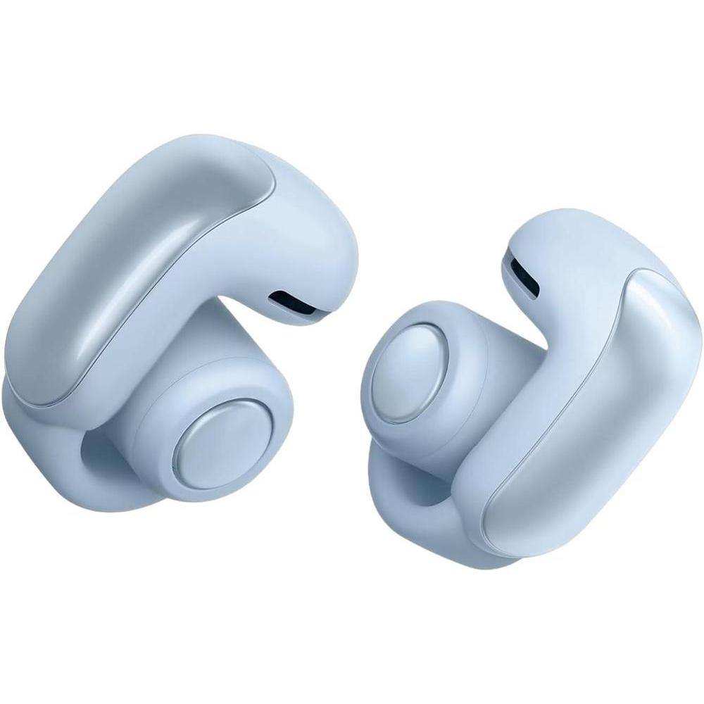 Bose Ultra Open Bluetooth Earbuds, True Wireless Earbuds with OpenAudio for Awareness, Clip On Design for Comfort, Immersive Audio, Up to 48 Hrs of Playtime, Moonstone Blue - Limited Edition Color