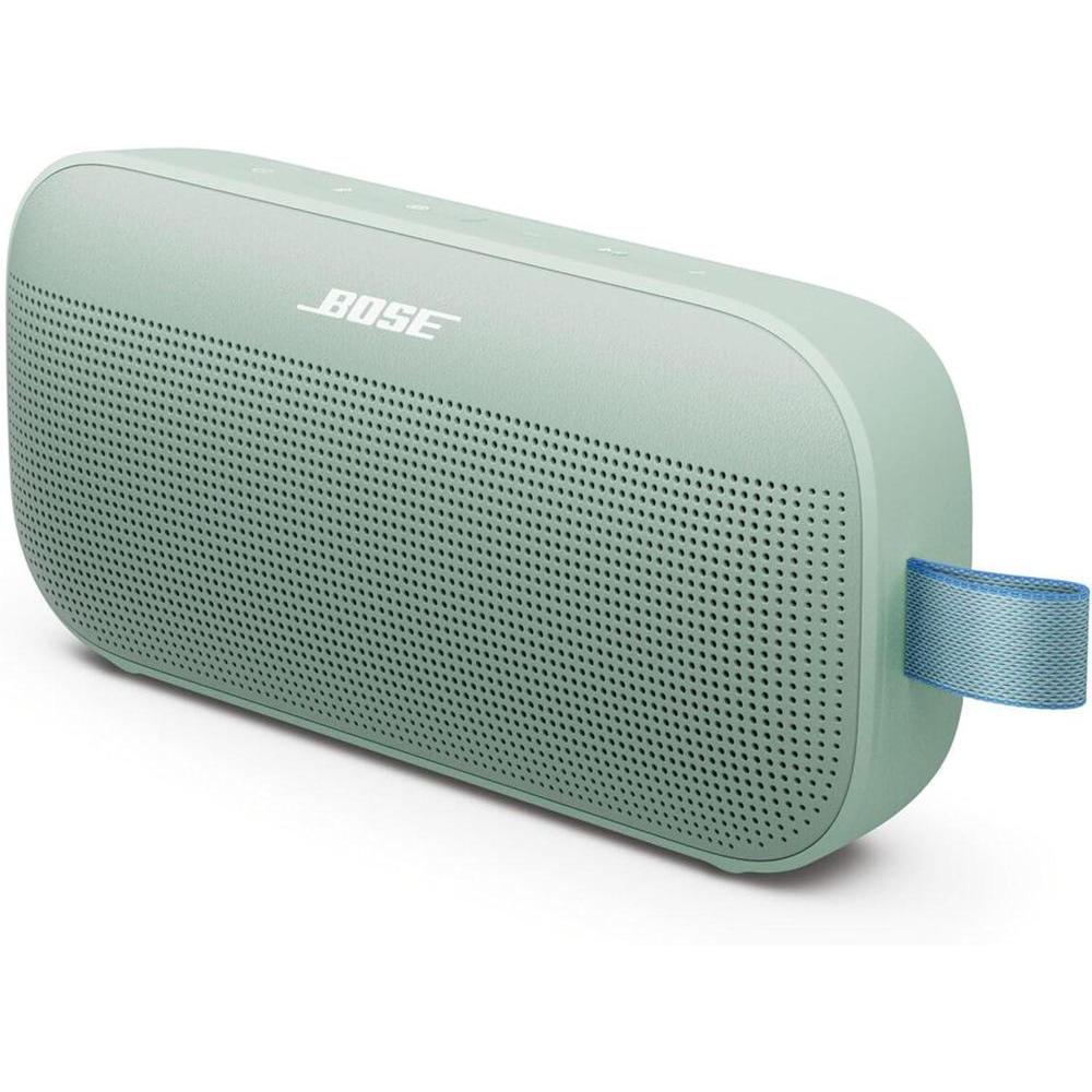 Bose SoundLink Flex Portable Bluetooth Speaker (2nd Gen), Portable Outdoor Speaker with Hi-Fi Audio, Up to 12 Hours Battery Life, Waterproof and Dustproof, Alpine Sage