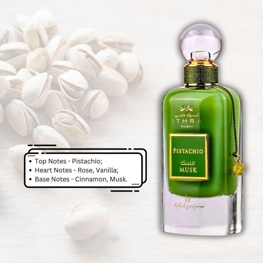 Ard Al Zaafaran Ithra Dubai Pistachio Musk for Unisex Eau de Parfum Spray