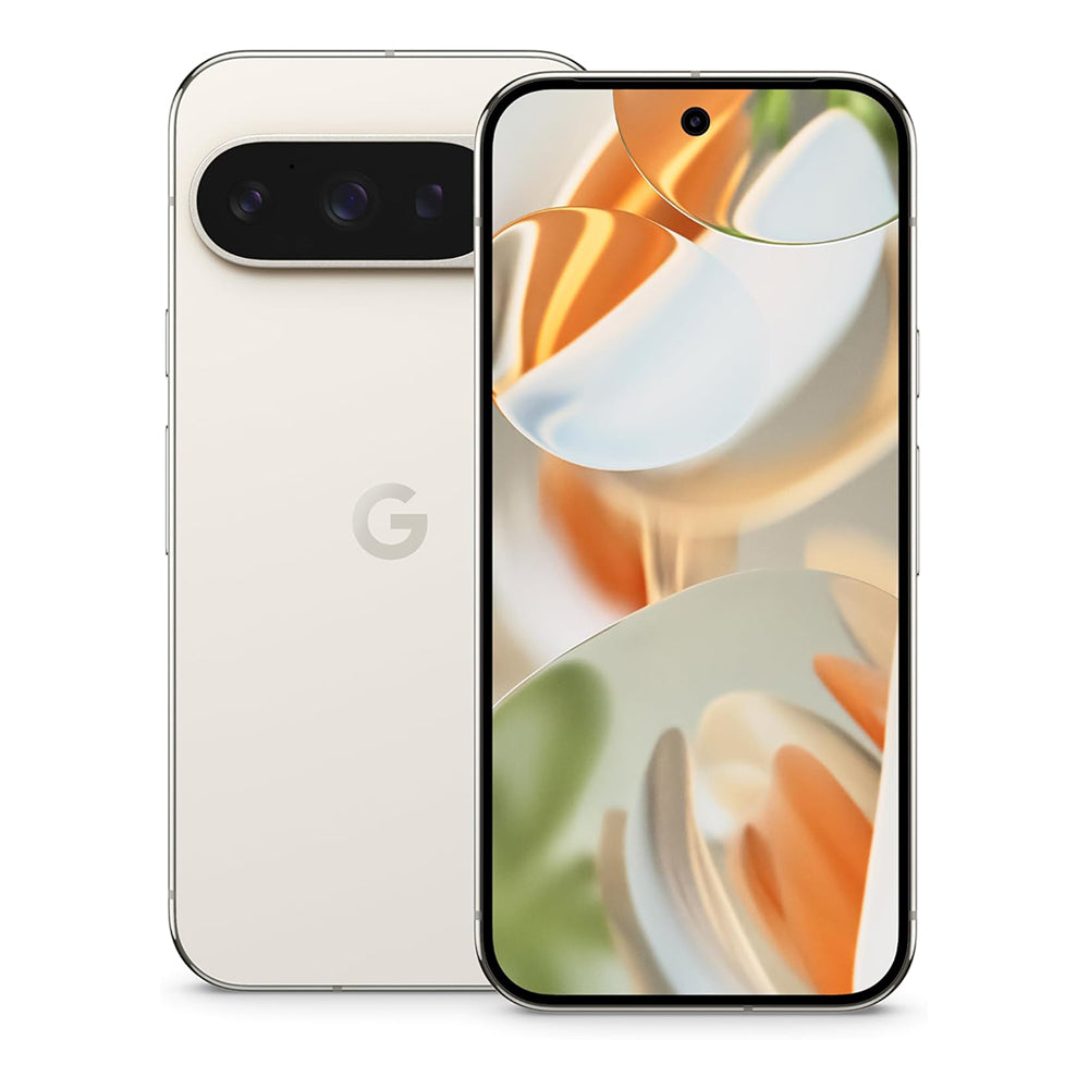 Google Pixel 9 Pro - Unlocked Android Smartphone with Gemini, Triple Rear Camera System, 24-Hour Battery, and 6.3" Super Actua Display - Porcelain - 512 GB
