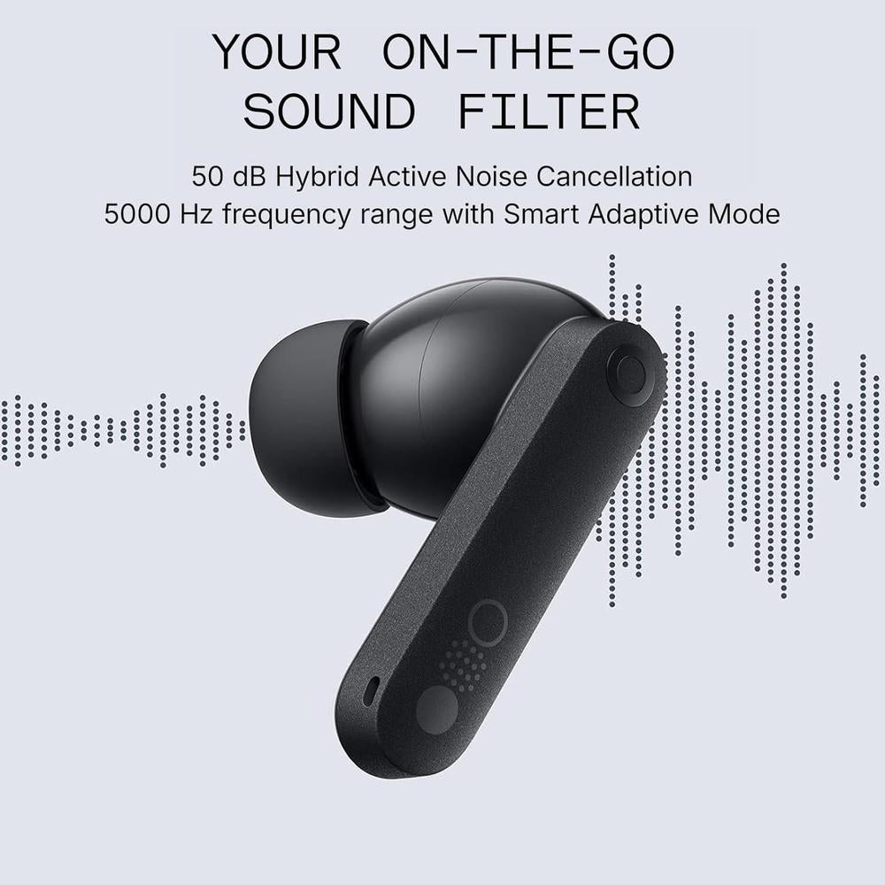 Cmf Buds Pro 2 Auriculares Inalámbricos Con Chatgpt, Audio Hi-Res, 50 Db Cancelación De Ruido, Grises Oscuro
