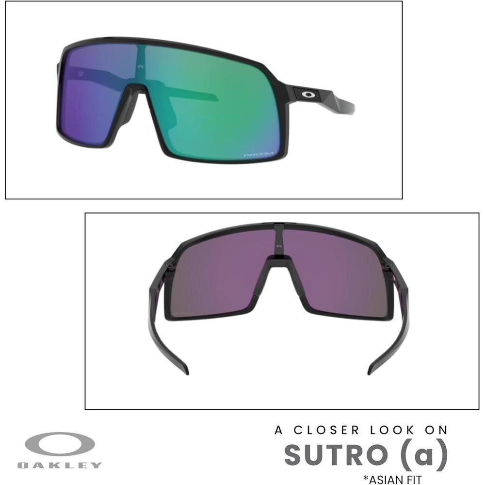 Lentes de sol Oakley Sutro (a) de protección para hombre, ajuste de puente bajo asiático, incluye accesorio