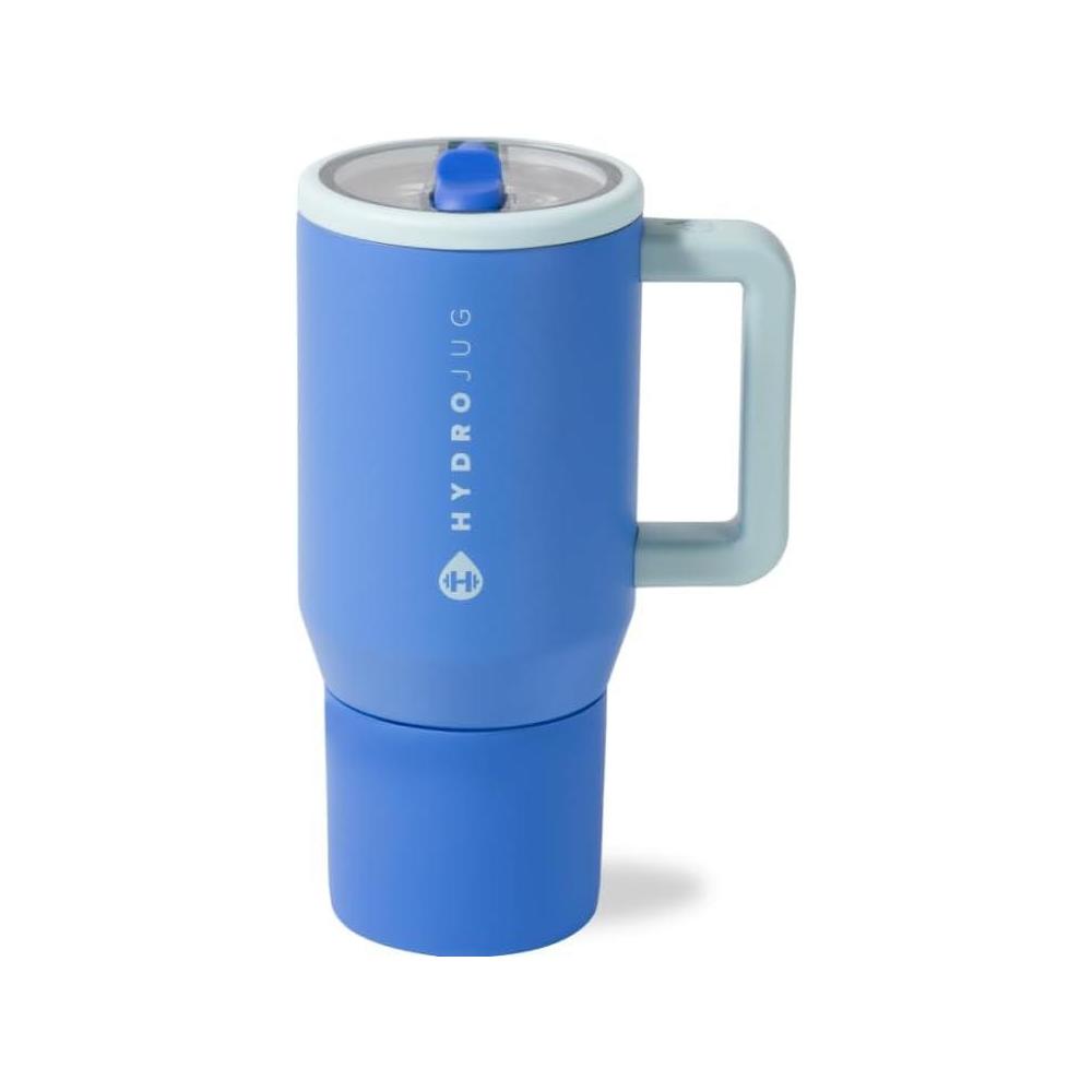 HydroJug Kids - 20 oz Insulated Kids Water Bottle with Flip Straw & Handle | Leak-Proof & Durable | Perfect for School, Sports, Lunch, Travel & Camp, Riptide