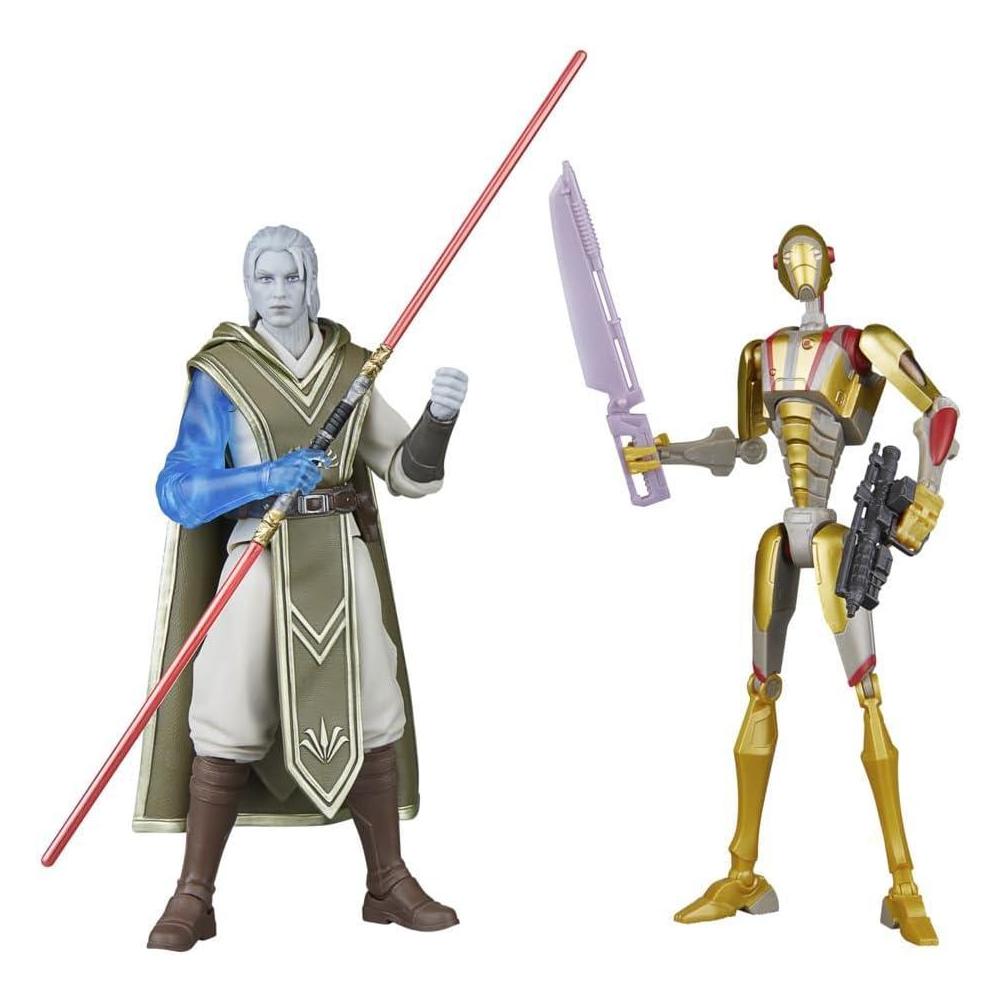 STAR WARS The Black Series Dagan Gera & BX Droid, Jedi: Survivor Gaming Greats Figura de acción coleccionable, paquete de 2